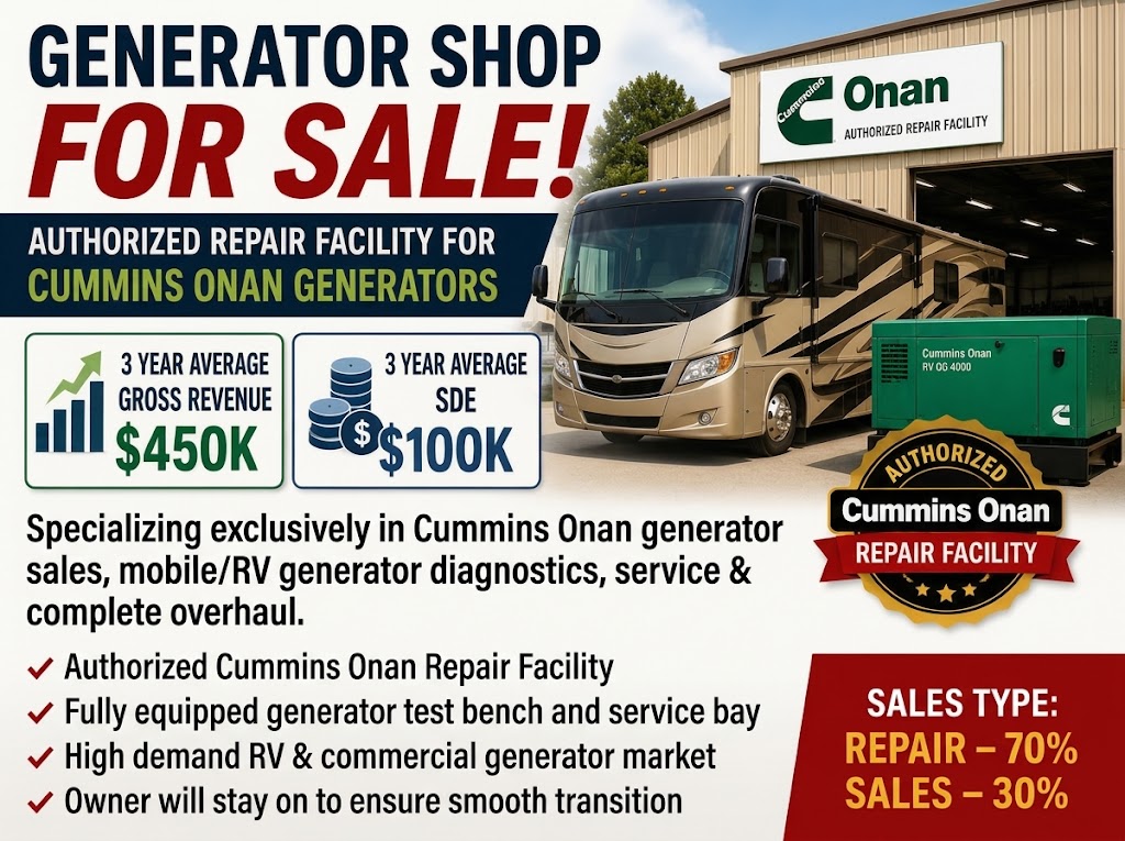 teaser onan gen - onan generator business for sale in texas onan generator business for sale in texas